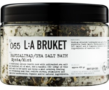 L:A Bruket L:A Bruket Spa sól do kąpieli z miętą 450 g
