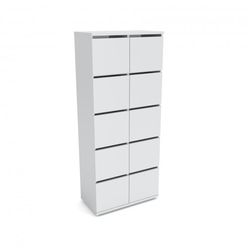 WUTEH S.A. Locker podwójny z wyrzutnią LC-10Z 42x80x189h 1356