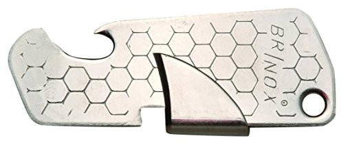 Brinox brinox otwieracz do puszek, patrz opis, szary, 7,4 x 2,8 x 0,27 cm B70370E