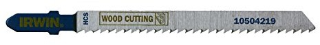 Irwin IRWIN t101b brzeszczot do wyrzynarki 100 MM szlif 10 TPI, 5 sztuki po stronie do drewna, z chwytem T, 10504219 IRW10504219