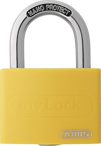 Abus T65AL/40 Kłódka 40 MM My Lock Żółty aluminium 50032 65AL40YEL