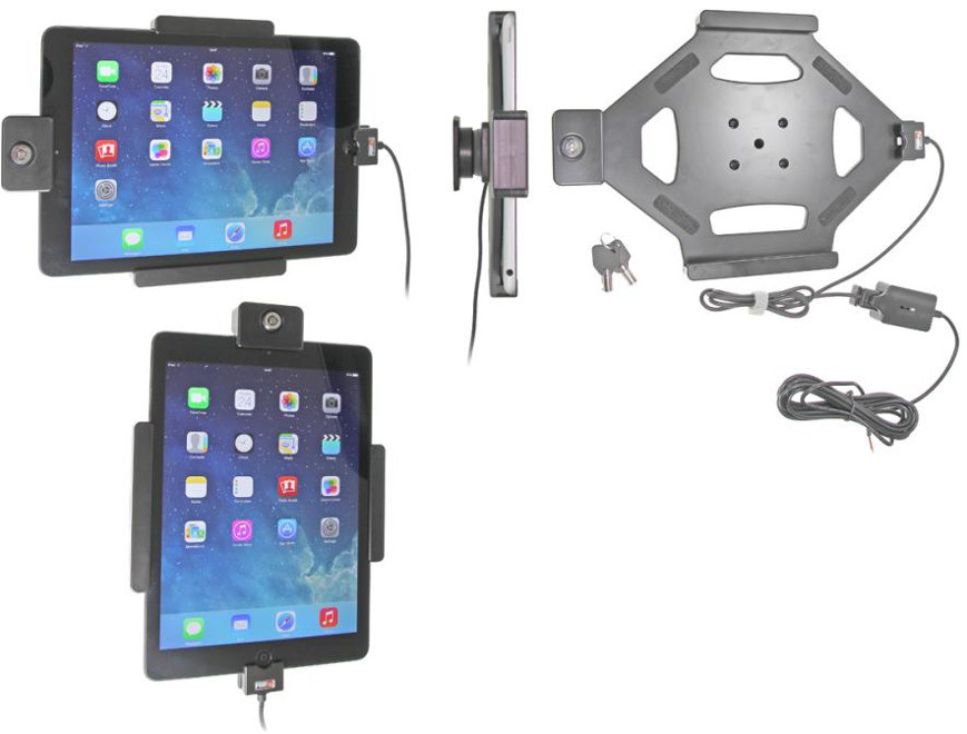 Apple Brodit AB Uchwyt aktywny do instalacji na stałe z blokadą na kluczyk do iPad (6 Gen.) 536577