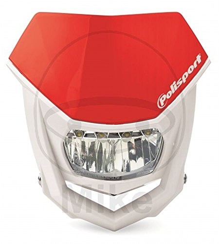 Unbekannt Motocykl reflektor maska Halo 04 LED Czerwony 8667100006 5604415082153 716.10.36