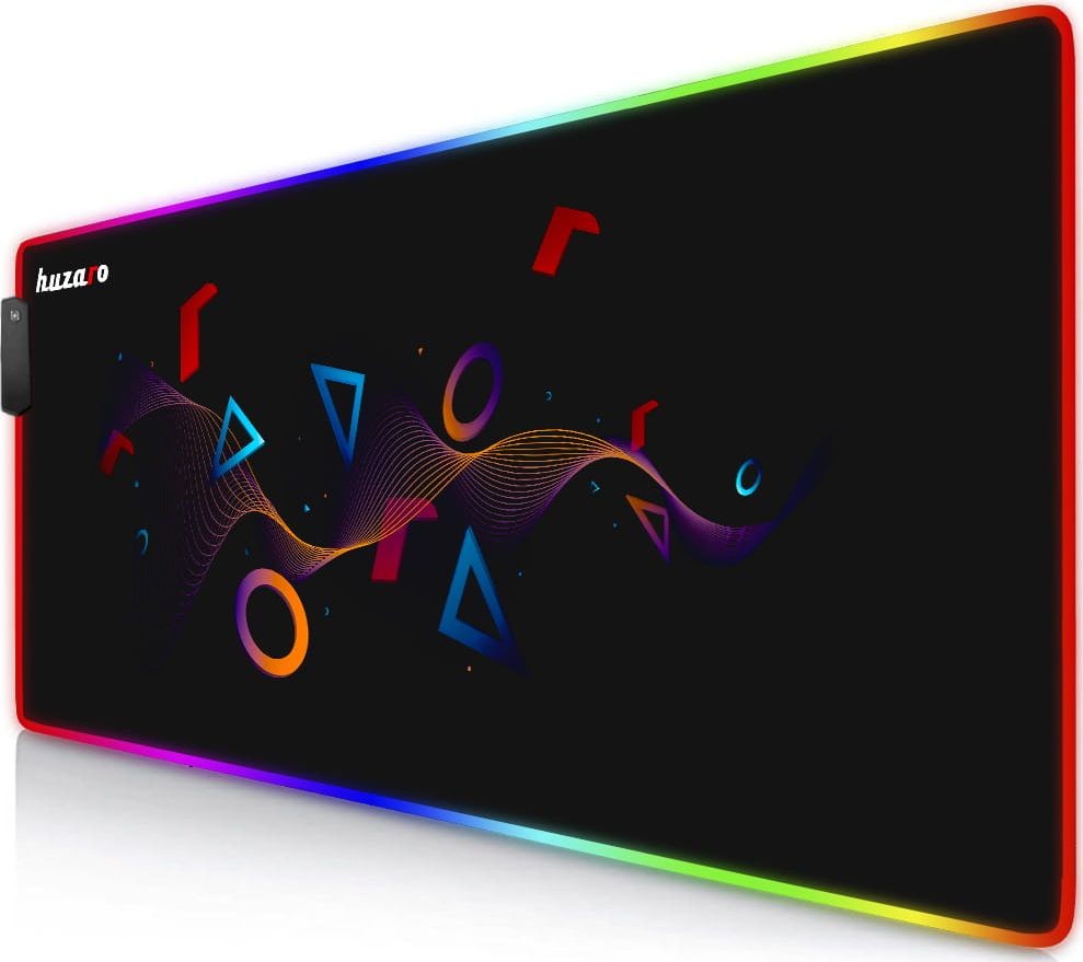 HUZARO Podkładka Podkładka Gamingowa HUZARO RGB Design Mousepad RGB Design