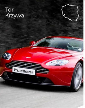 Jazda za kierownicą Aston Martina Vantage  Tor Krzywa P0008608