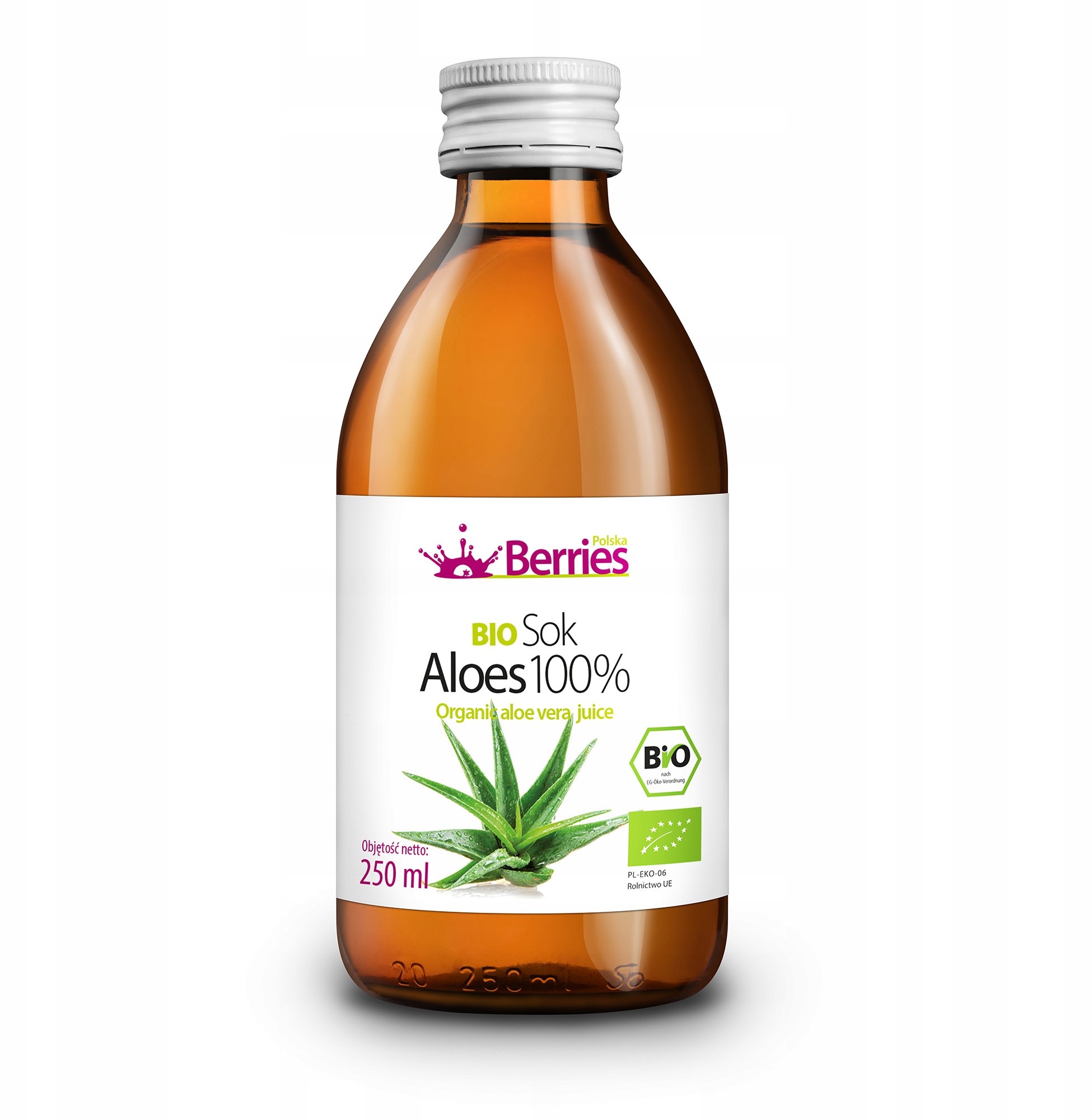 Bio Sok Aloes 100% ekologiczny sok z aloesu 250ml