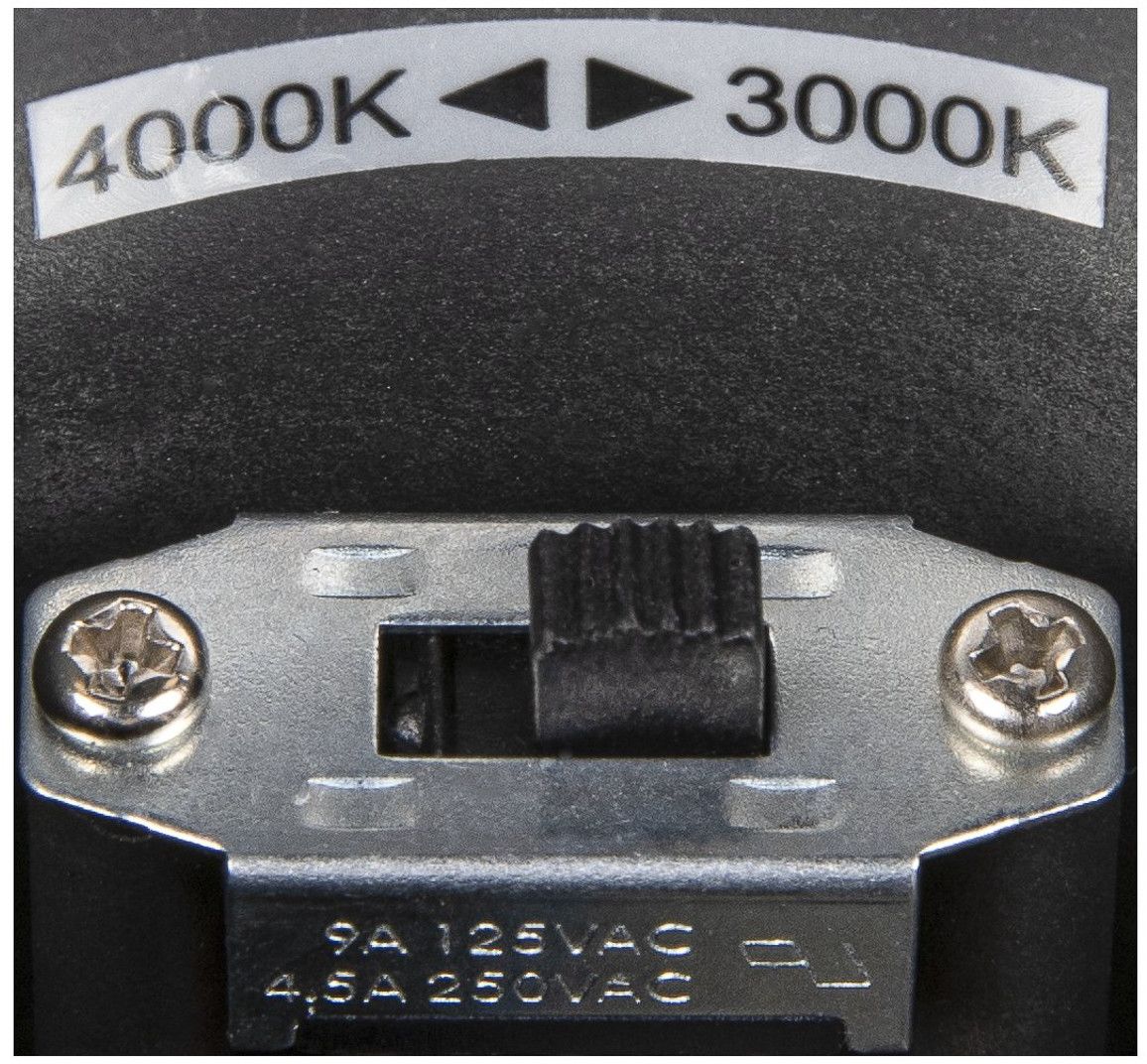 Spotline SLV OVALISK WL zewnętrzna oprawa ścienna LED kolor antracytowy przełącznik CCT 3000/4000 K 1004678
