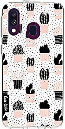 Samsung Casetastic Etui na telefon Galaxy A40 (2019), cienkie etui z tworzywa TPU. Amortyzująca i odporna na zarysowania osłona do Galaxy A40 (2019) - Cactus Print - CASETASTIC 94740