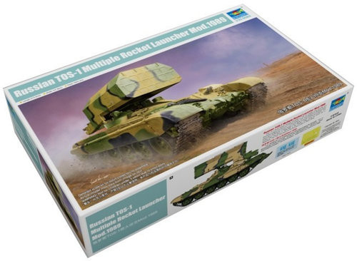 Zdjęcia - Model do sklejania (modelarstwo) Model plastikowy rosyjski TOS-1 wieloprowadnicowa wyrzutnia rakietowa