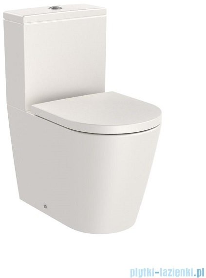 Roca Inspira Round Rimless miska do kompaktu beżowa A342529650