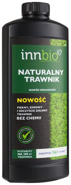 INNBIO Nawóz organiczny NATURALNY TRAWNIK 1 l INNBIO