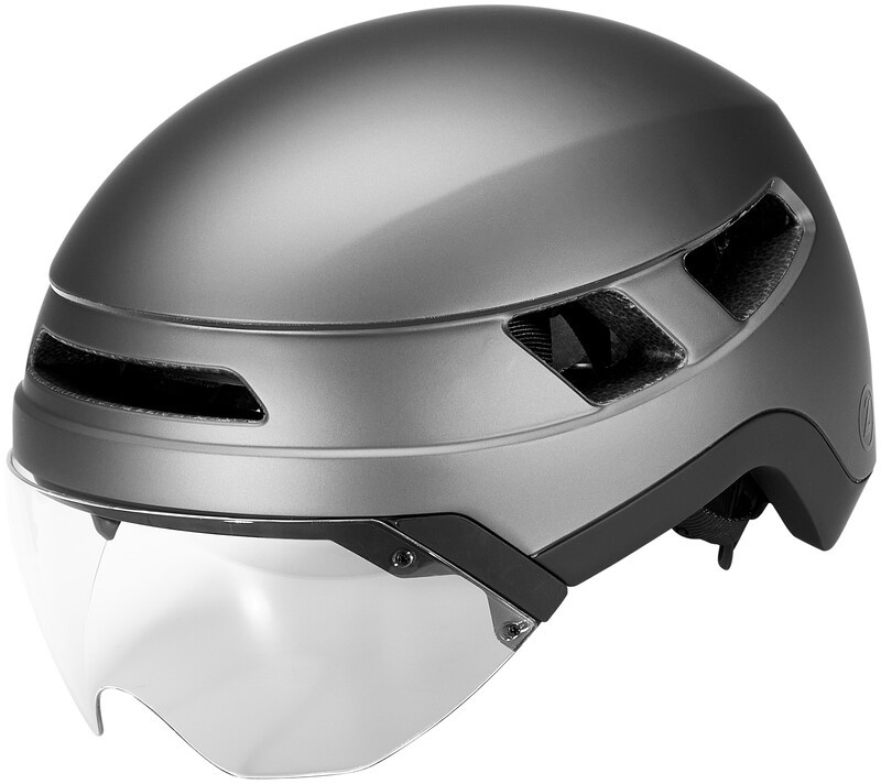 Lazer Urbanize NTA Helmet with LED, matte titanium L | 58-61cm 2021 Kaski miejskie i trekkingowe FA003711188