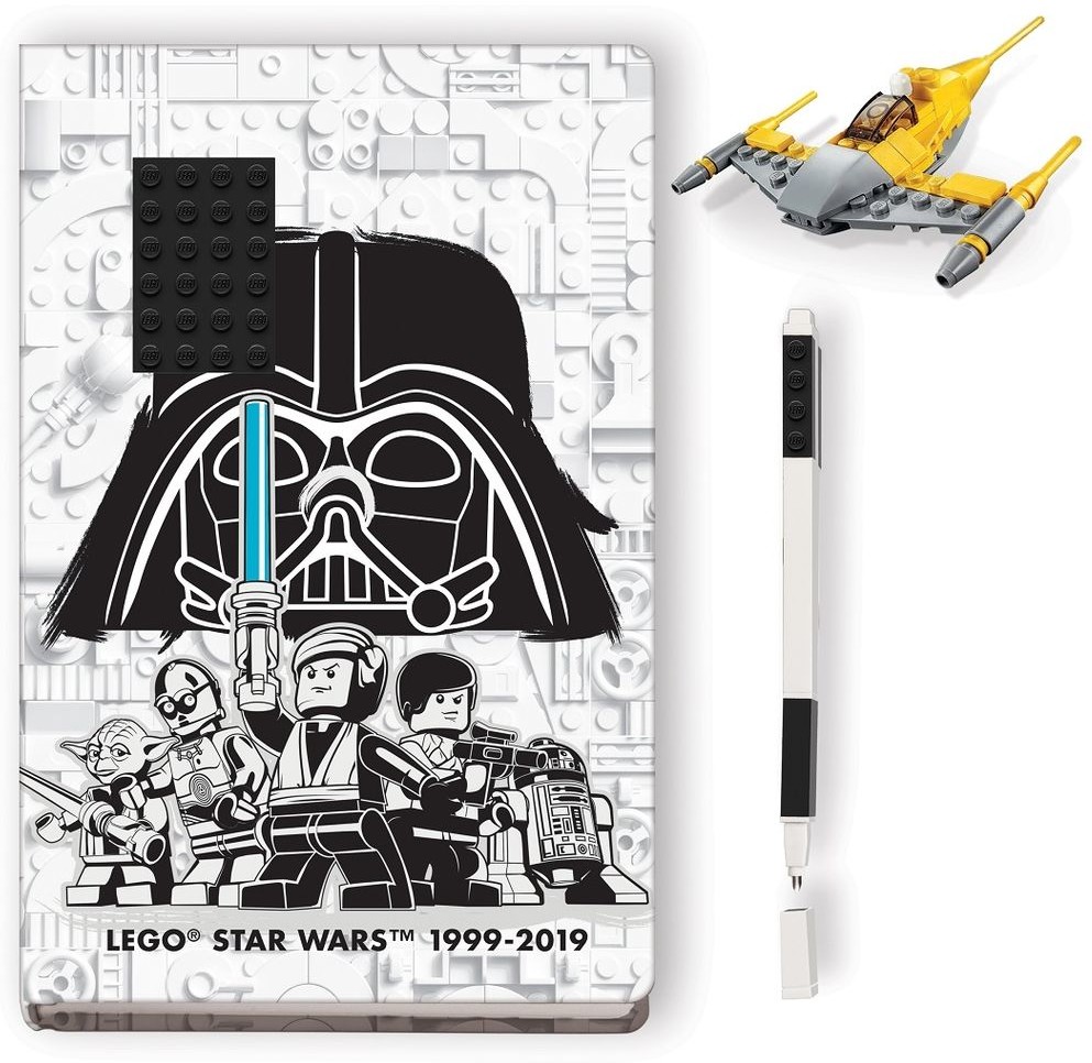 LEGO LEGO Stationery Star Wars Naboo Starfighter notatnik z długopisem # z wartością produktów powyżej 89zł!