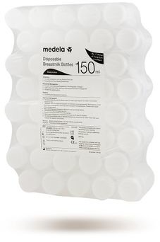 Medela zestaw butelek Jednorazowych 150 ml 40 szt