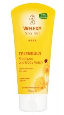 Weleda Baby Calendula Shampoo And Body Wash szampon do włosów 200 ml