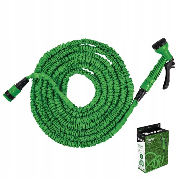 BRADAS Wąż trick hose 7-22m zielony pęczniejący