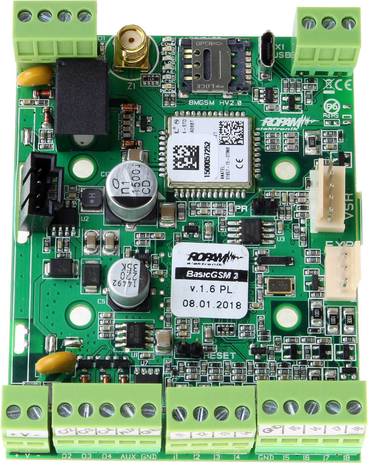 Ropam MODUŁ KOMUNIKACYJNY GSM BASIC-GSM-2 BASIC-GSM-2