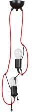 Emibig Bobi lampa wisząca 2-punktowa czarna 537/2
