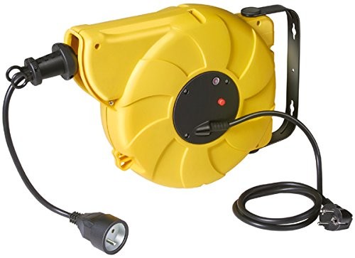 Brennenstuhl 1241101 bęben do kabli automatyczne elektryczny 10 + 1,5 m H05VV-F 3 g1,5 1241101