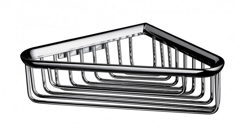Emco System 2 Koszyk prysznicowy narożny 22,8x17,6x6 cm chrom 354500105
