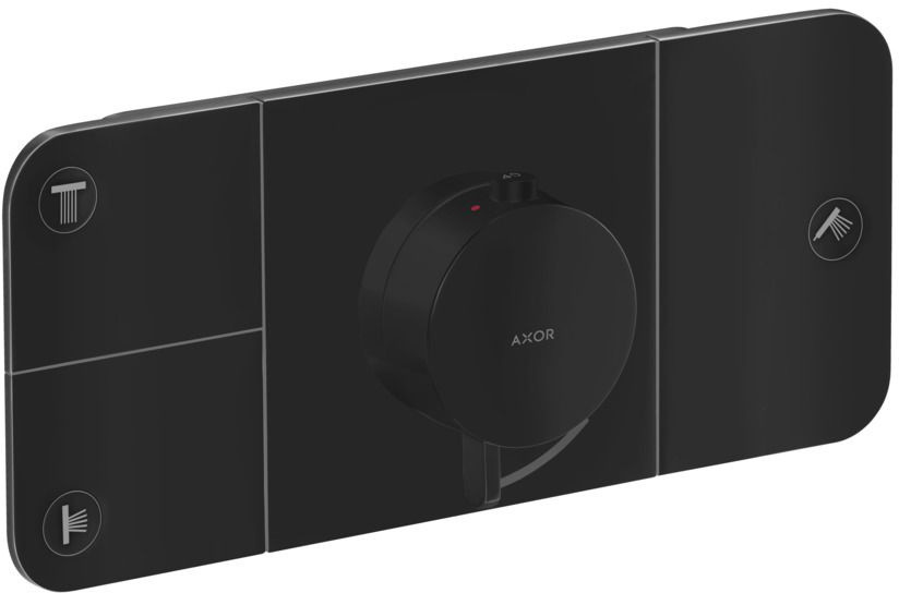 Hansgrohe One Bateria prysznicowa termostatyczna podtynkowa czarny mat 45713670