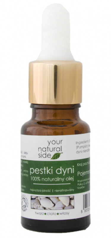 Your Natural Side 100% naturalny olej z pestek dyni - 10 ml YOUNZD1ML