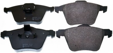 DENCKERMANN Zestaw klocków hamulcowych, hamulce tarczowe B111116 B111116