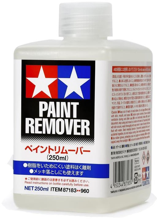 Tamiya Zmywacz do farb wszystkich typów Paint Remover 250ml 87183