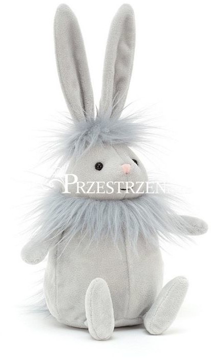 Jellycat MASKOTKA KRÓLIK KRÓLICZEK Flumpet SZARY - 18 cm FLUM6S