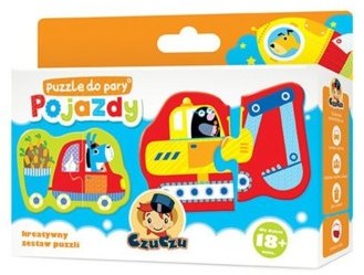 CzuCzu PUZZLE DO PARY POJAZDY 6375 CZ-6375