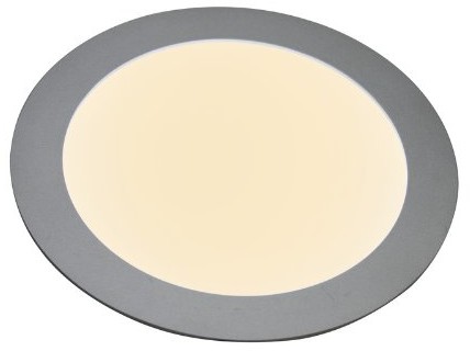 Heitronic 27636 lampa sufitowa, aluminium, Integrated, srebrny 27636