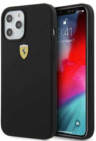 Ferrari Ferrari FESSIHCP12LBK iPhone 12 Pro Max 6,7