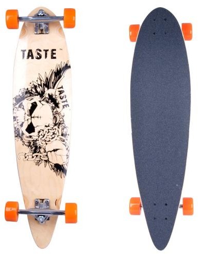 Worker Deskorolka Longboard Skully 36