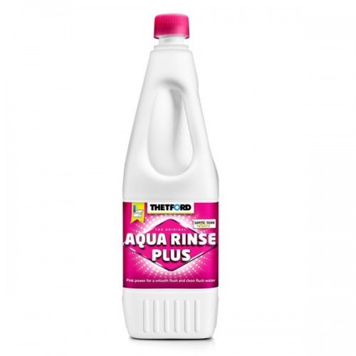 Thetford Aqua Rinse Plus 1.5 l różowy płyn Thetford do toalet turystycznych. Odświeża