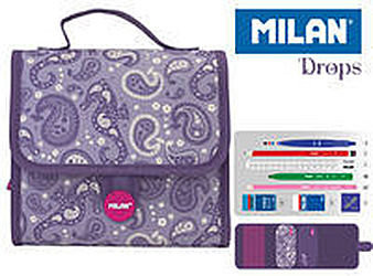 MILAN Multipiórnik z 2 piórnikami DROPS