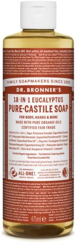 DR. BRONNER'S Mydło w Płynie 18w1 Eukaliptusowe, Dr. Bronners, 475 ml