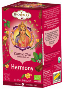 Shoti maa Herbata Harmonizująca Aurę i 7 Czakr (Classic Chai Harmony) - 16 torebek,Shoti Maa