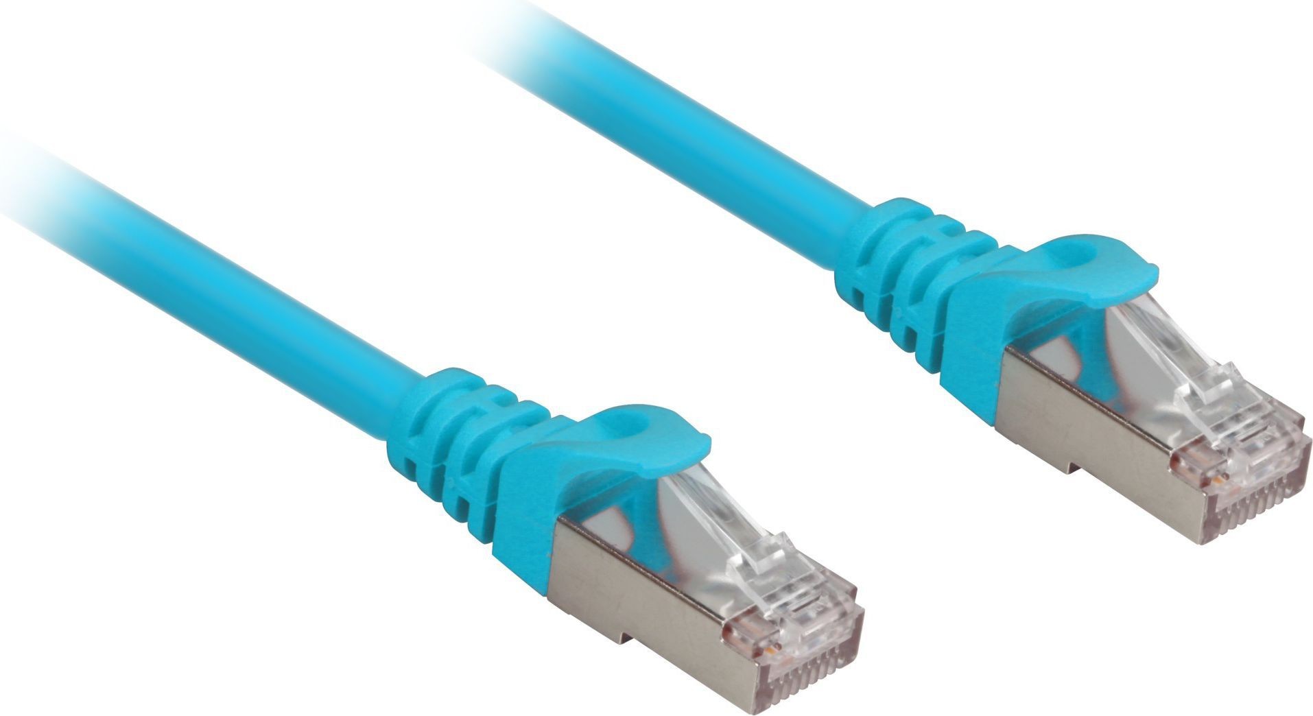 Sharkoon RJ-45/RJ-45 kat.6a S/FTP niebieski 3m (4044951018772)