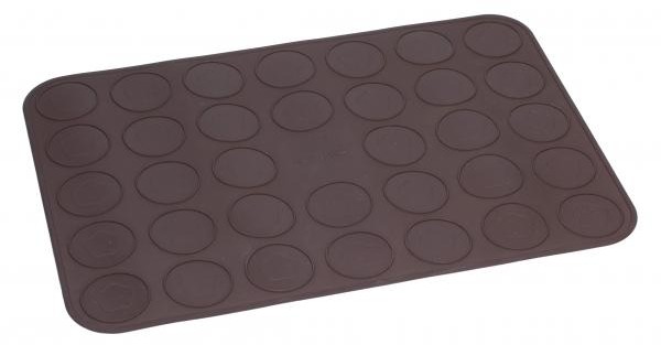Zenker Mata Do Makaroników Silikonowa Brązowa 36 X 24 Cm