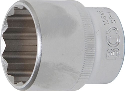 BGS nasadka na klucz nasadowy zastosowania 12-kątne, 1/2 cala, 30 MM, 1 sztuki, 10646