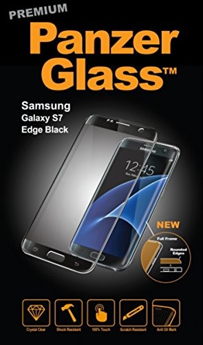 PanzerGlass Ochrona na wyświetlacz Premium Samsung S7 Black w. Edge Grip B1054