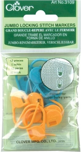 Clover 3109 oznacznik Jumbo-ring, zamykany 3109