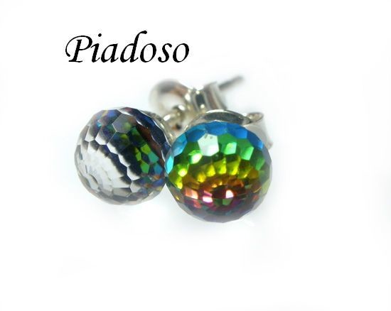 Swarovski Kolczyki Srebro CERTYFIKAT PROMOCJA