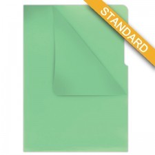 Donau Obwoluta typu L, PP, A4, krystal, 180mikr., zielona DN332-4