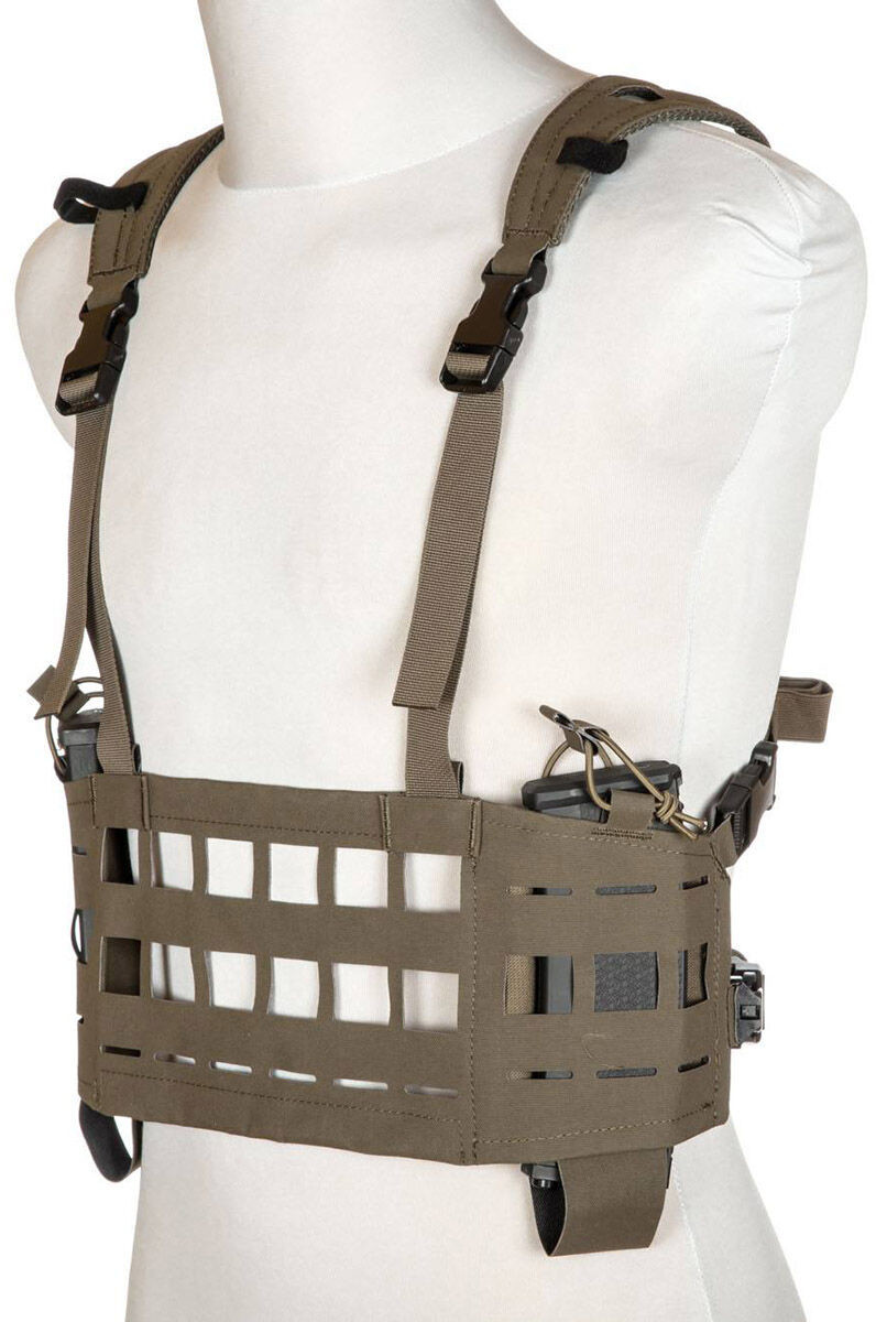Primal Gear Kamizelka taktyczna Primal Gear Laser Chest Rig Thyla - Oliwkowa (PRI-18-033806) G PRI-18-033806