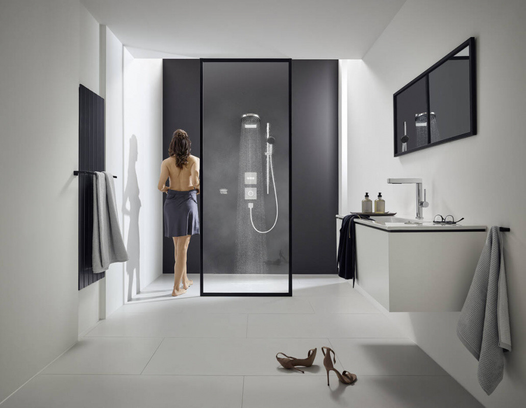 Hansgrohe Pulsify Select Zestaw prysznicowy ścienny biały mat 24171700