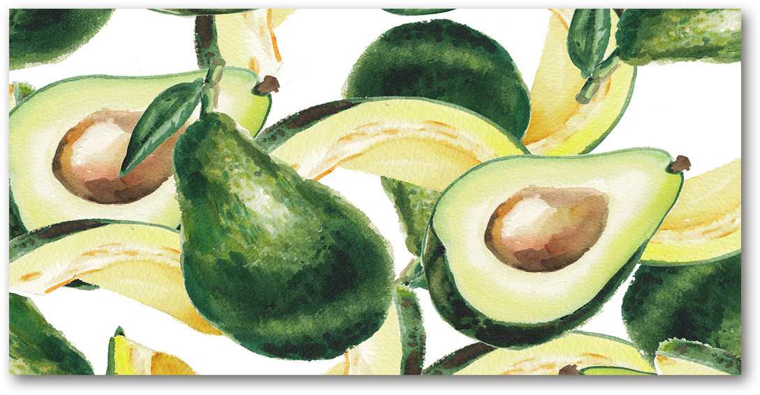 Foto obraz szkło akryl Awokado