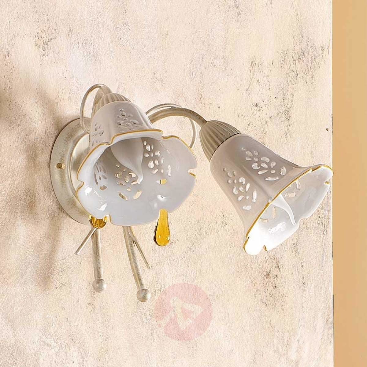 2-punktowa lampa ścienna GOCCE