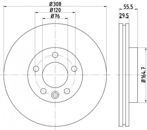 TMD Friction Services TMD Friction Services 92279505 tarcza hamulcowa 92279505