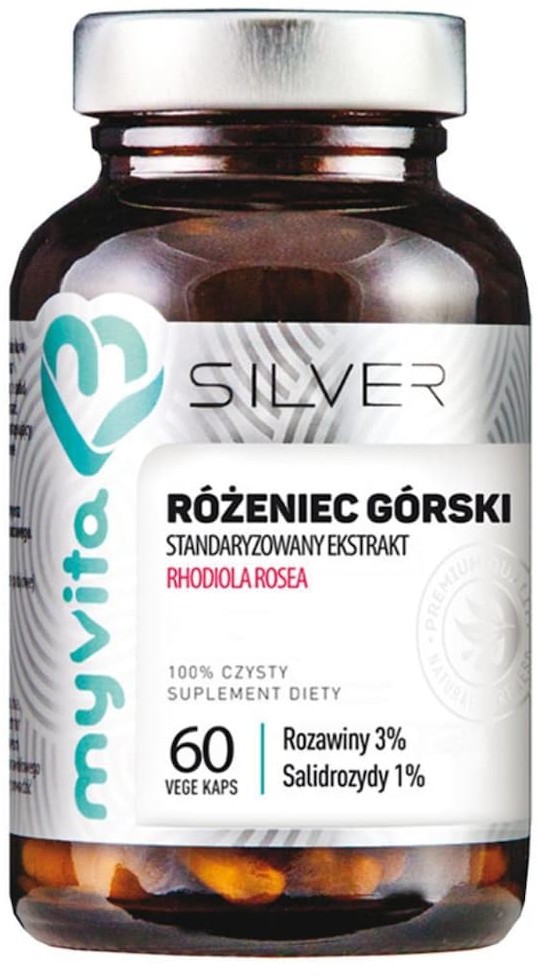 MyVita Suplementy diety SILVER Różeniec górski 120 kapsułek